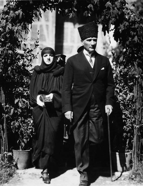 Atatürk and His Wife Latife Uşakizade